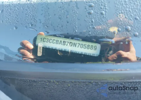 2013 Chrysler 200 Lx из США, поврежденный, VIN 1C3CCBAB7DN705889